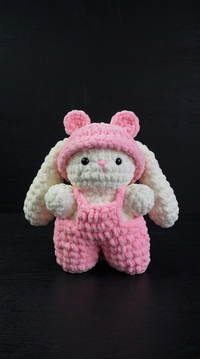 Nounours lapin au crochet